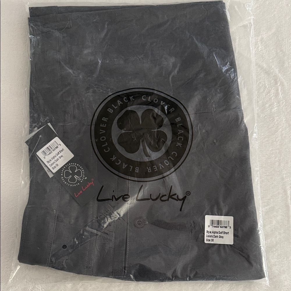 Black Clover Gray Shorts